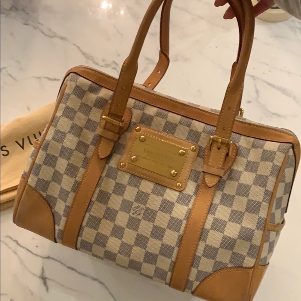 Louis Vuitton Inventeur Damier Azur Bag